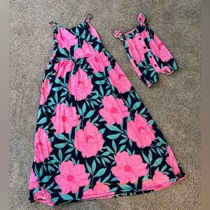 Floral Mommy and Baby matching outfits